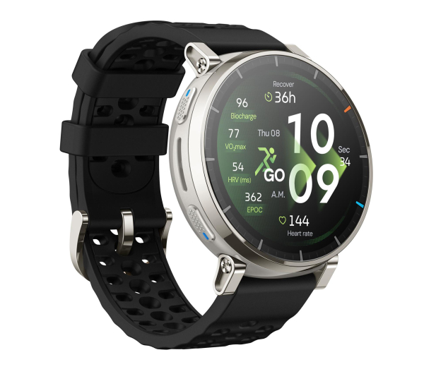 Amazfit Active 3 Premium NFC Apex Silver - 1501025 - zdjęcie 3
